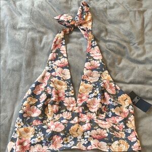 Abercrombie Floral Halter Top